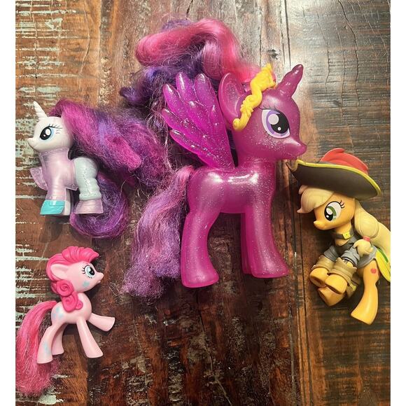 My Little Pony Lot Of 24 Equestria Girls Apple Jack Pirate Neons Minis & More - Picture 3 of 6